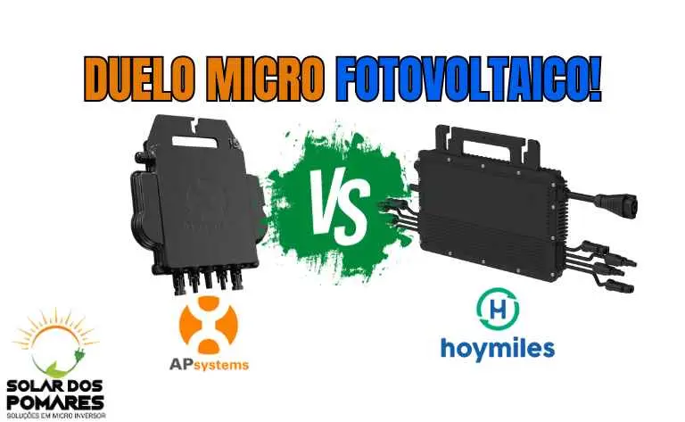 Comparação entre as marcas de micro inversores: Hoymiles versus Apsystems
