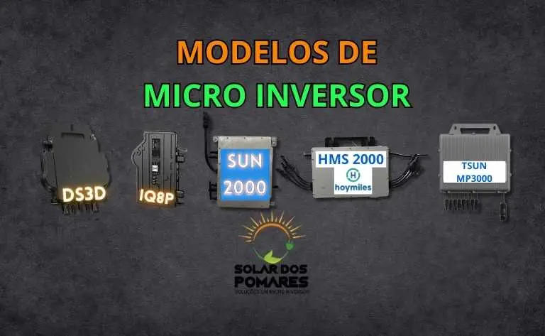 Os modelos dos melhores fabricantes de micro inversor solar na atualidade