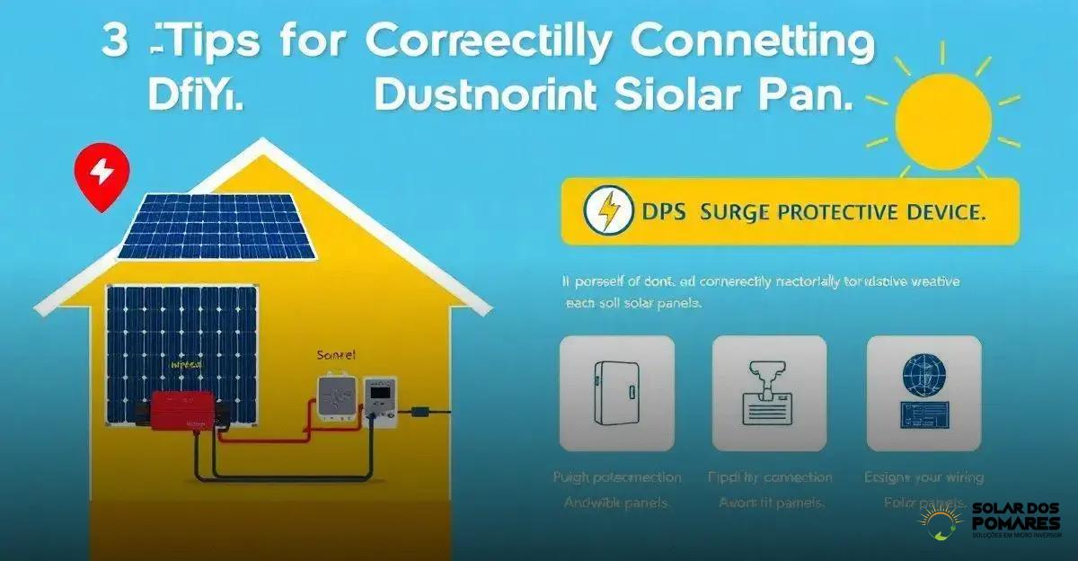 3 Dicas Essenciais para Ligar DPS e Placa Solar Corretamente e Forma Segura