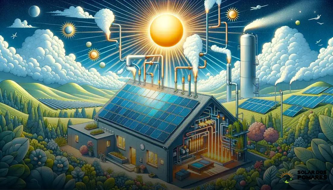 Como funciona a energia solar térmica?