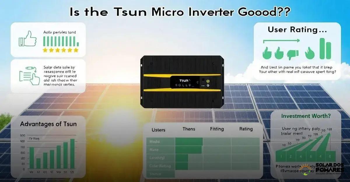 Micro inversor Tsun é Bom? Avaliação Completa