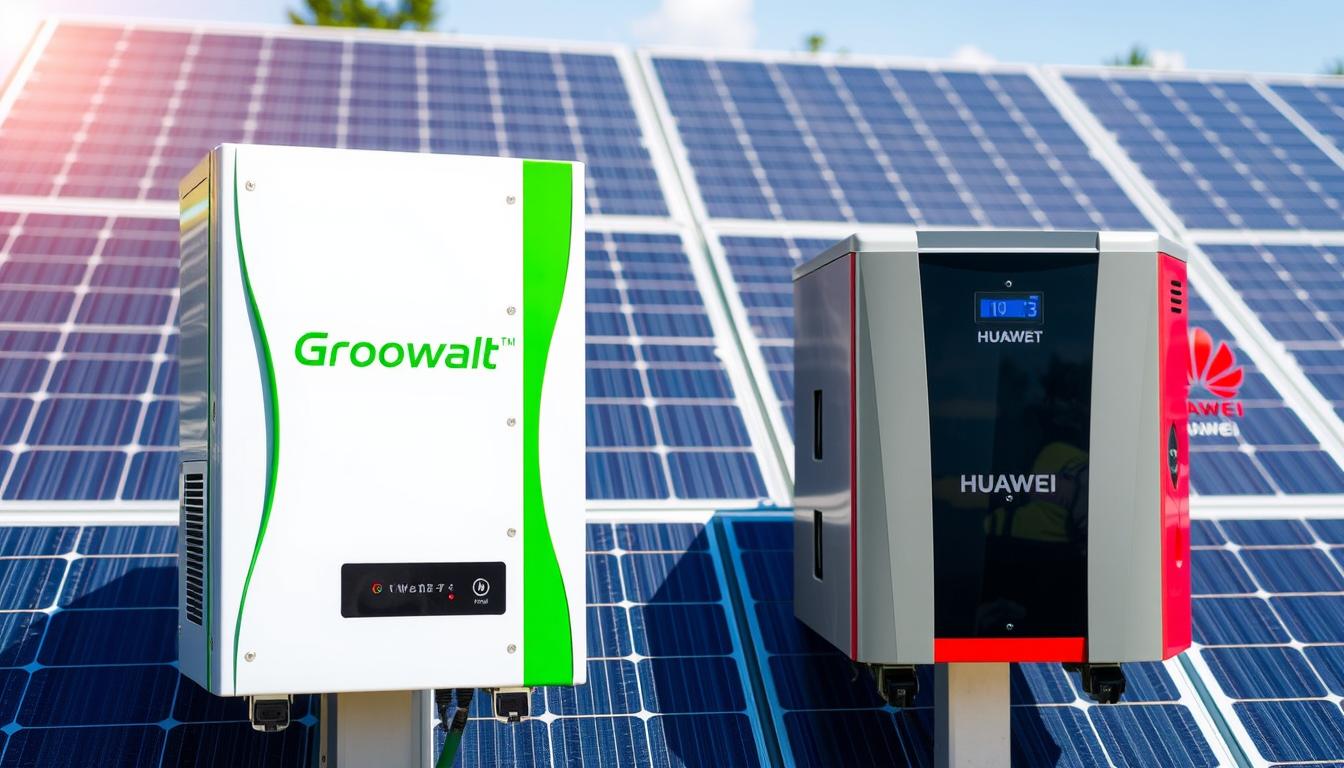 Growatt and Huawei Inverters