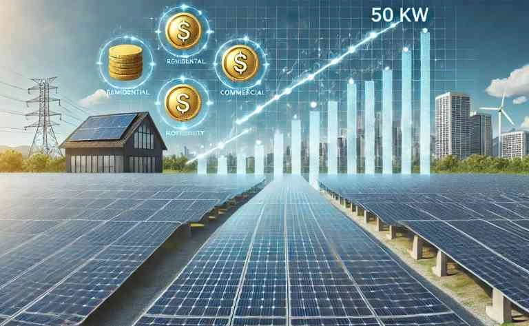 Usina Solar de 50 kW é Bom Negócio em 2025? Custo, Rendimento e Retorno deste Investimento Rentável